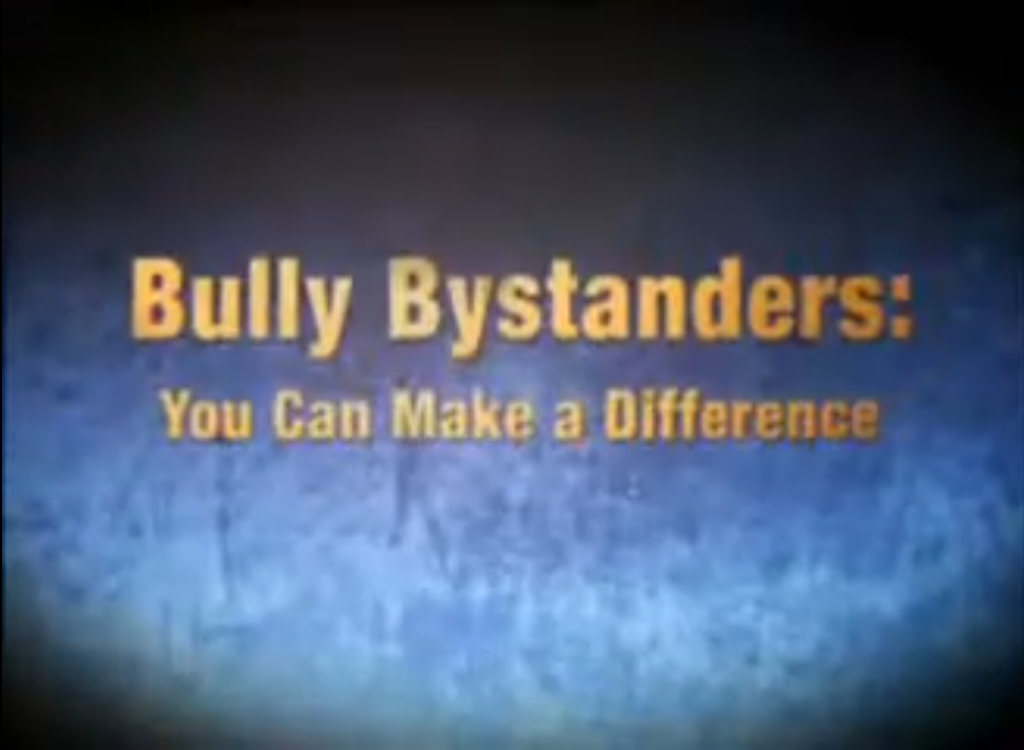 Bully Bystanders: You Can Make a Difference (DVD) (Gr. 7-12+) G096